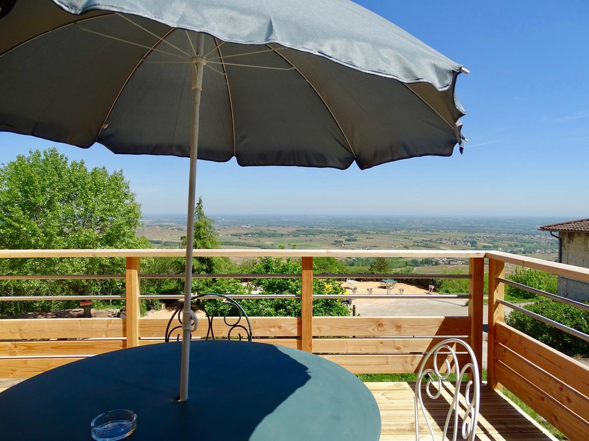 Auberge Les Hauts De Chenas Bagian luar foto